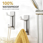 Self Adhesive Wall Hooks for Hanging: Extra Strong 13 LB, Hook for Coat - Image 3