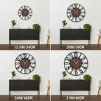 Large Wall Clock for Living Room Decor, 14 Inch Non Ticking Silent, Battery - Image 2