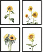 HAUS AND HUES Sunflower Posters by HausandHuesArtPrints