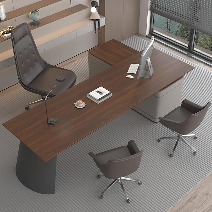 BOMENG Walnut Wood Contact Paper 16x354 inch Dark Brown Wood Wallpaper Peel and - Image 9