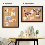 DOLLAR BOSS Cork Board for Wall 24" x 18" Bulletin Board for Wall - Image 6