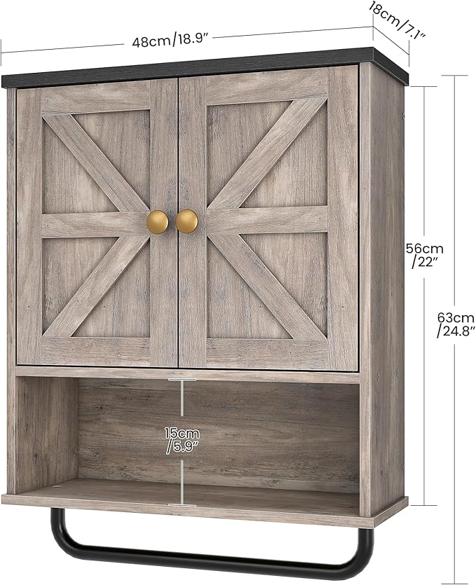 CHOEZON Bathroom Wall Cabinet, Medicine Cabinet - Image 3