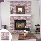12PCS 3D Wall Panels Peel and Stick Foam Faux Brick Wall Panels, Self-Adhesive - Image 5