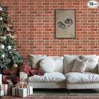 COMSTICKC 3D Faux Brick Wall Panel Peel and Stick, Not Real Brick, Ultra-Light by COMSTICKCDECOR