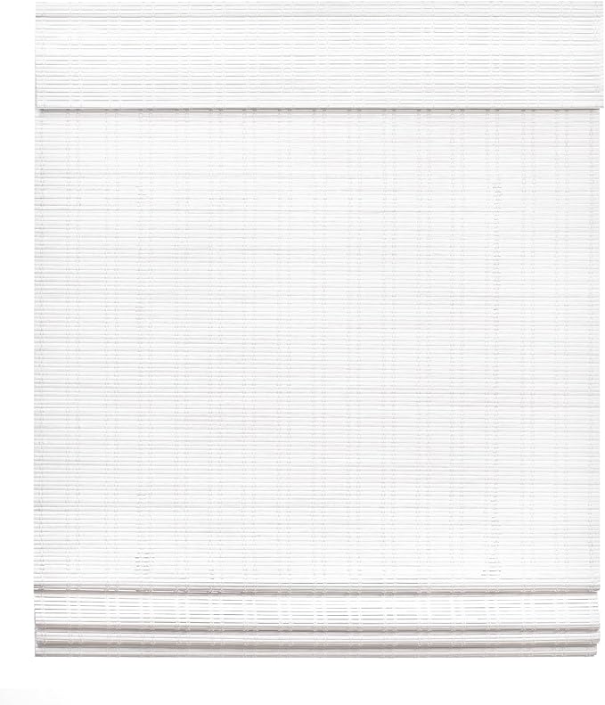 LazBlinds Cordless Bamboo Roman Shades, Light Filtering Window Treatment by LazBlinds