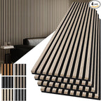 Art3d 4-Pack 108" x 12" Acoustic Wood Panels by Art3d