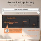 JALL 16" Large Digital Wall Mount Clock, Count Down Timer, Big LED, Temperature - Image 8