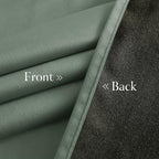 NICETOWN Green Velvet Curtains 96 inches Long 2 Panels - Image 6