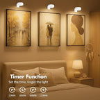 6Pcs Picture Light Battery Operated, Magnetic Led Painting Light - Image 7