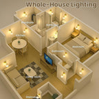 Vintage Battery Operated Wall Sconces - 5000mAh Rechargeable Dimmable Lights - - Image 9
