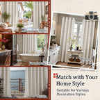 Lajode Linen Blackout Curtains for Living Room - Image 8