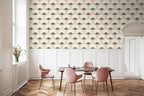 CiCiwind 17.3"×393.7" Wallpaper Peel and Stick Pink Boho Wall Paper Floral - Image 9