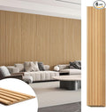 Art3d 6-Piece Wood Slat Panels for Stylish Interior Decor and Ceiling Decoration by Art3d