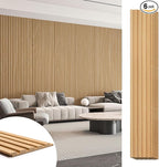 Art3d 6-Piece Wood Slat Panels for Stylish Interior Decor and Ceiling Decoration by Art3d
