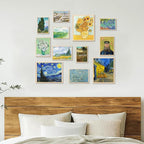 KBKBART Vintage Eclectic Wall Art Prints Set of 12, Abstract Eclectic Wall - Image 7