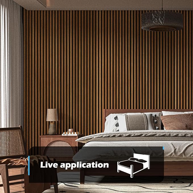 Art3d 4-Pack 48" x 24" Acoustic Wood Panels - Image 2