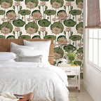 Orainege Floral Wallpaper Peel and Stick Floral Contact Paper Boho - Image 2