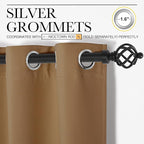 NICETOWN Sleek Blackout Curtains 68 inches Length - Image 3
