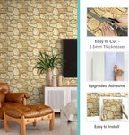 Commomy Peel and Stick Stone Wall Panels - Image 5