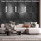 8 Pack Self-Adhesive Soundproof Wall Panels, 15.7 x 15.7 x 0.47 in Sound Proof - Image 6
