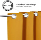 ChrisDowa Grommet Room Darkening Curtains - Image 2