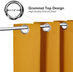 ChrisDowa Grommet Room Darkening Curtains - Image 2