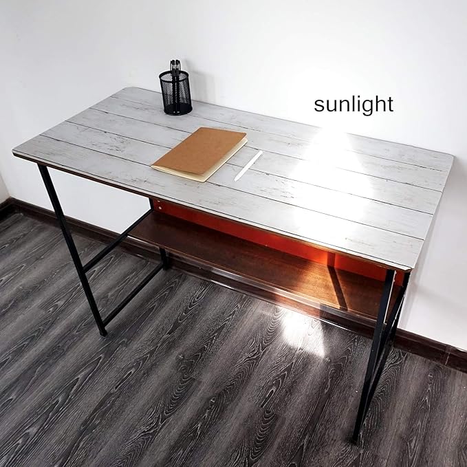 CiCiwind White Wood Peel and Stick Wallpaper 197”x17.7” Removable Self Adhesive - Image 7