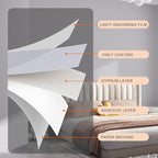 Grasscloth Peel and Stick Wallpaper 20.8"x394" Gray Thick Fabric Textured Linen - Image 3