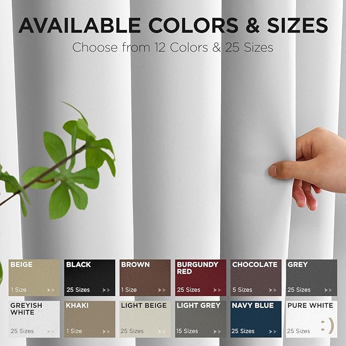 Joydeco Blackout Door Curtain for Doorway Privacy 78 Inches Long, Grommet - Image 7