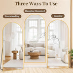 Suidia 58"x21" Arched Full Length Mirror - Image 7