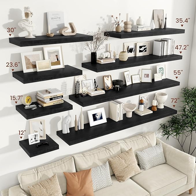 Vivelove 2" Thick Floating Shelves - Image 2