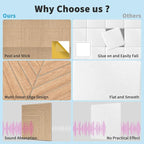 Art3d 6-Pack Self-Adhesive Acoustic Wall Panels - Image 7