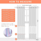 XiDi Blue Curtains for Bedroom - Image 8