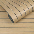 VEELIKE Tan Birch Wood Slat Wall Panels Peel and Stick Decorative Faux Wood by VEELIKE