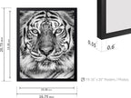Poster Master Vintage Tiger Face Print - Image 3