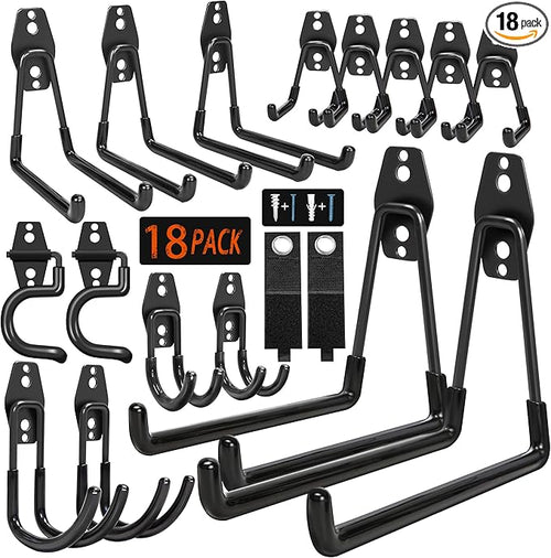 18 Pack Garage Hooks Heavy Duty by Kodreat-USDirect