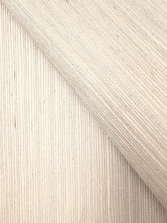 York Wallcoverings Natural Sisal Plaster Peel and Stick Grasscloth Wallpaper - Image 4