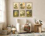 tgguytiy Vintage Nursery Dragon Wall Art - Image 2