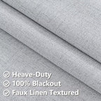 IGEMAEVE 100% Blackout Curtains 72 Inch Length - Image 5