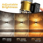L LOHAS LED Night Light, Modern Night Lights Plug into Wall, Amber-3000K-5000K - Image 3