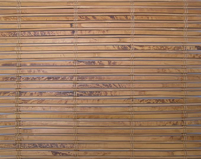 Cordless Woven Wood Roman Shades, 62W x 60H, Winthrop Camel, Sizes 20-72 Wide - Image 7