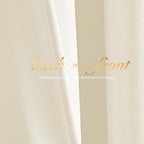 NICETOWN Ivory White Velvet Curtains 108" Length - Image 8