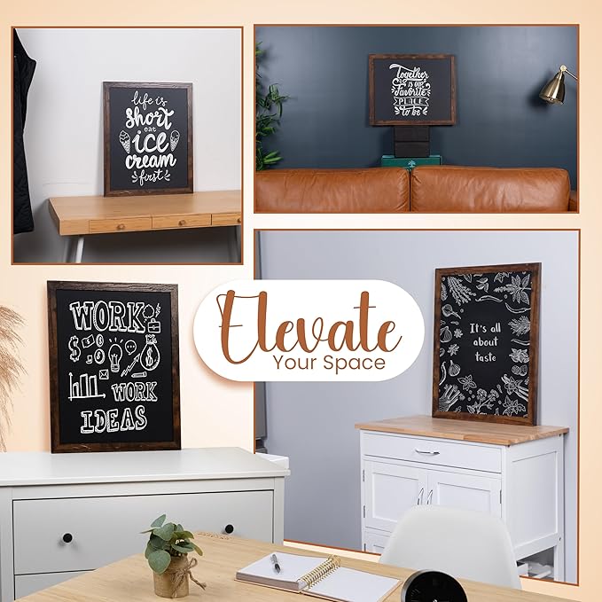 Loddie Doddie Wood Chalkboard Calendar - 18 in x 22 in - Image 6