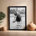 Poster Master Dog Dressed for Winter Print - Image 5