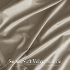 NICETOWN Living Room Camel Velvet 102 inches Long Curtains, Sound and Sunlight - Image 3