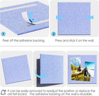 MaxGear Large Cork Board for Wall 48" x 36" Light Blue Bulletin Board, 12 Pack - Image 4