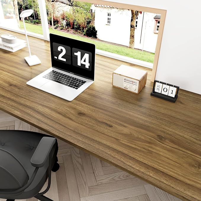 WESTICK Peel and Stick Countertops Waterproof Brown Wood Contact Paper - Image 9