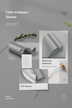 Dimoon 78.7''x17.7'' Grey Peel and Stick Wallpaper Contact Paper Modern Self - Image 4
