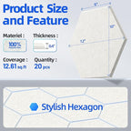 20 Pack Hexagon Acoustic Panels - Image 5