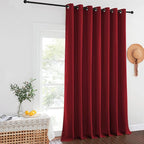 NICETOWN Patio Door Curtain Sound Blocking, Bedroom Privacy Room Divider Curtain - Image 8